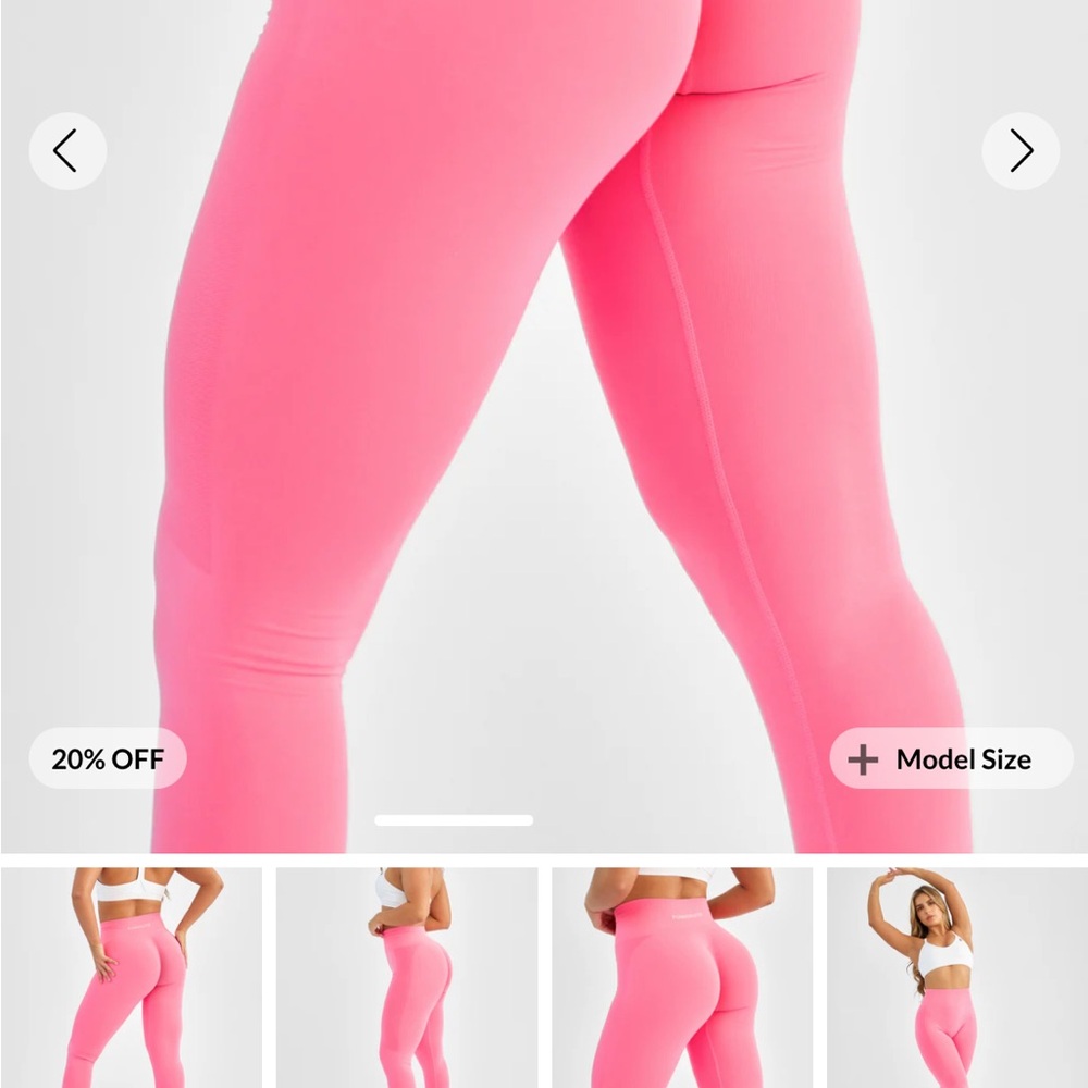 Powerlete Bright Pink Leggings